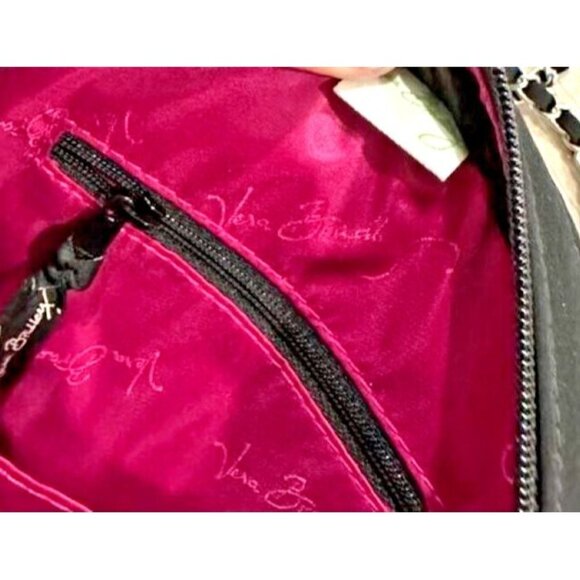 Vera Bradley Round Crossbody Sequin Canterberry Magenta - Picture 3 of 7